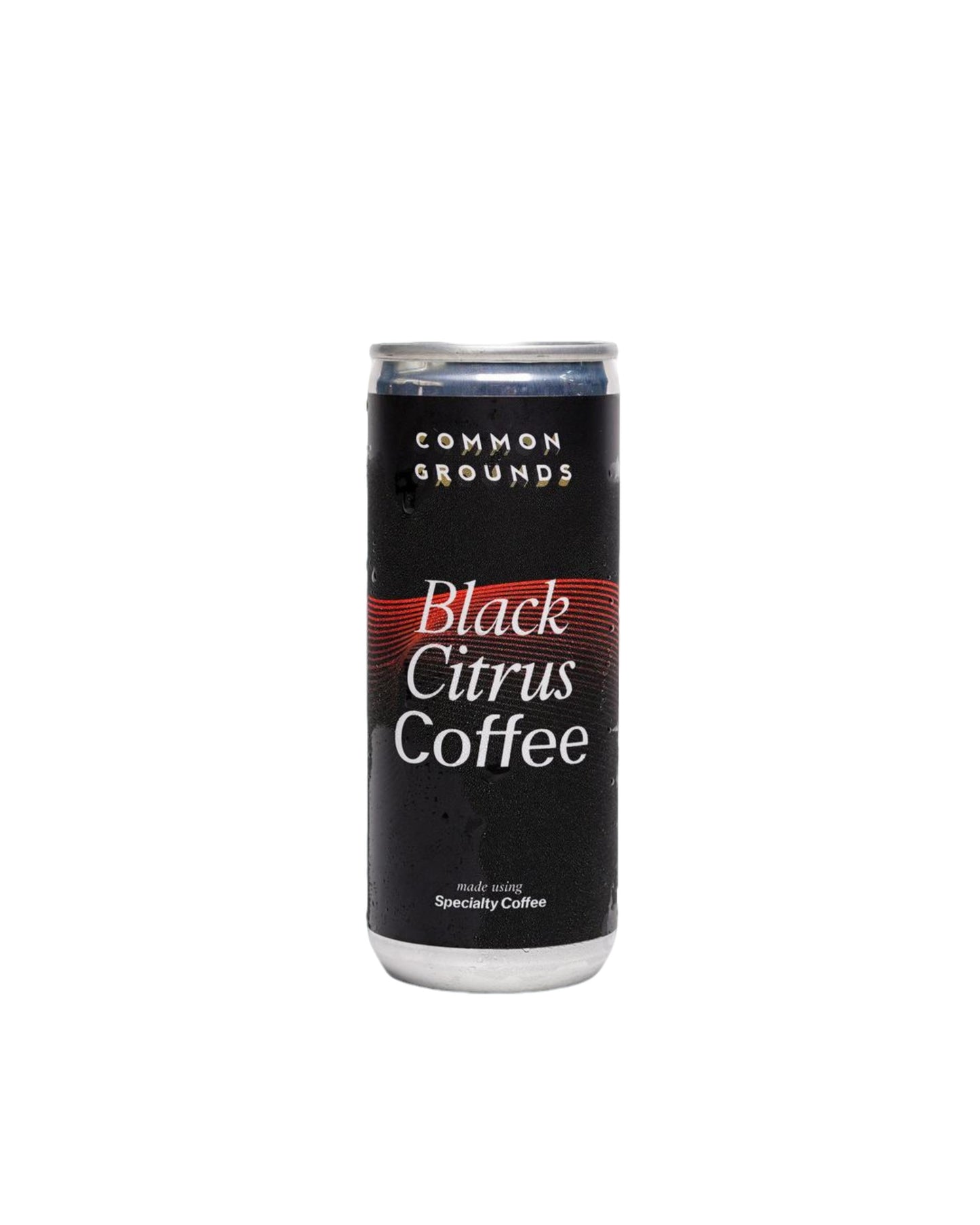 COMMON GROUNDS CANNED COFFEE: BLACK CITRUS
