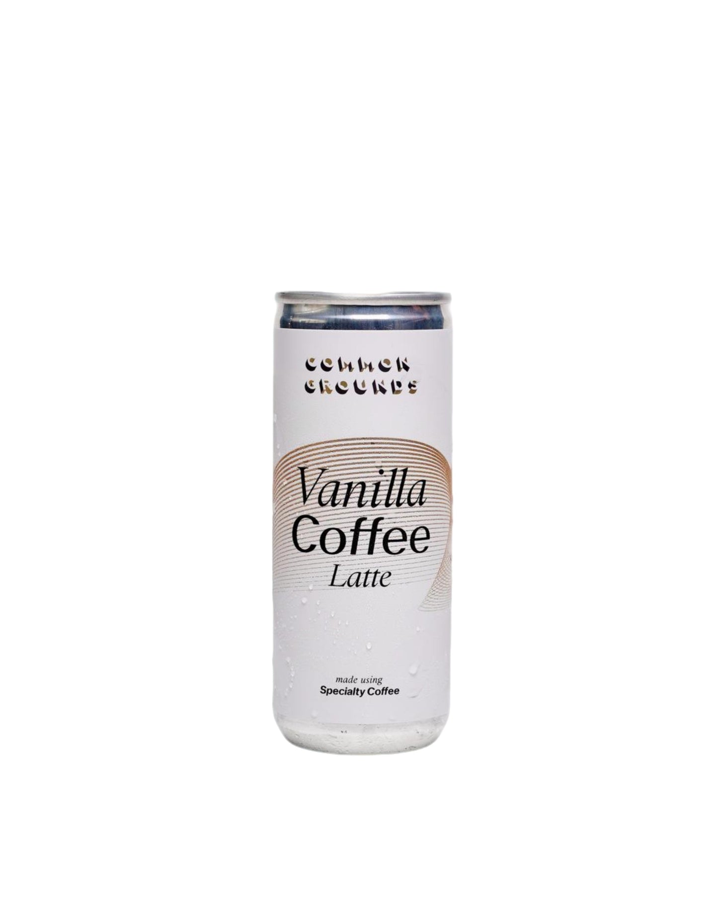 COMMON GROUNDS CANNED COFFEE: VANILLA LATTE