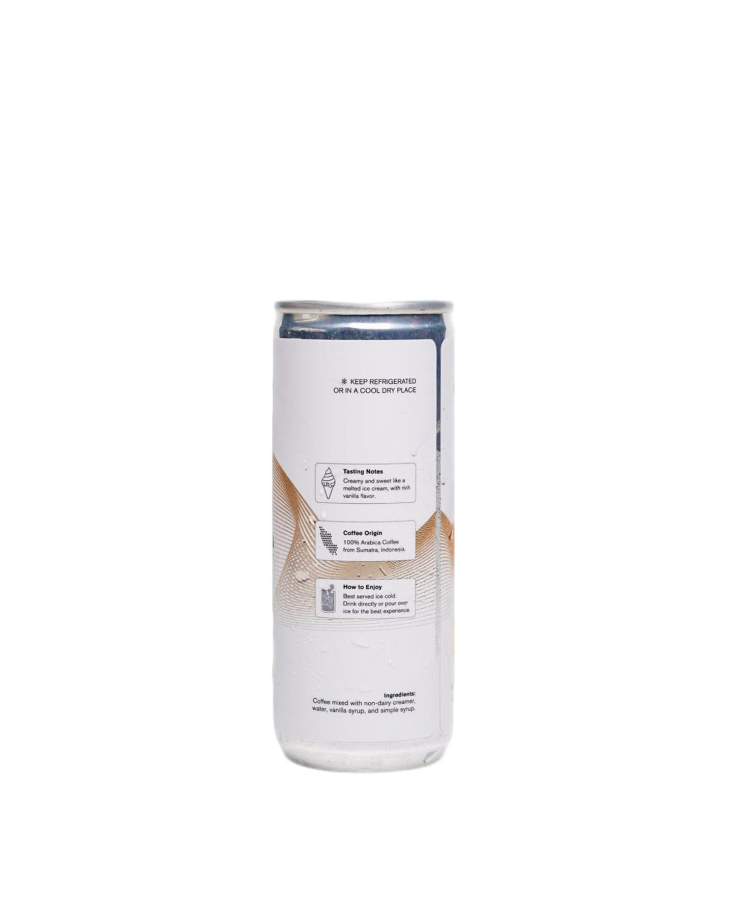 COMMON GROUNDS CANNED COFFEE: VANILLA LATTE