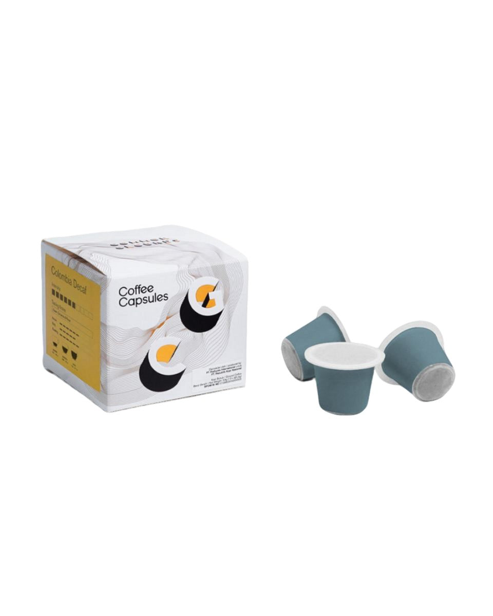 COMMON GROUNDS COFFEE CAPSULES: COLOMBIA DECAF