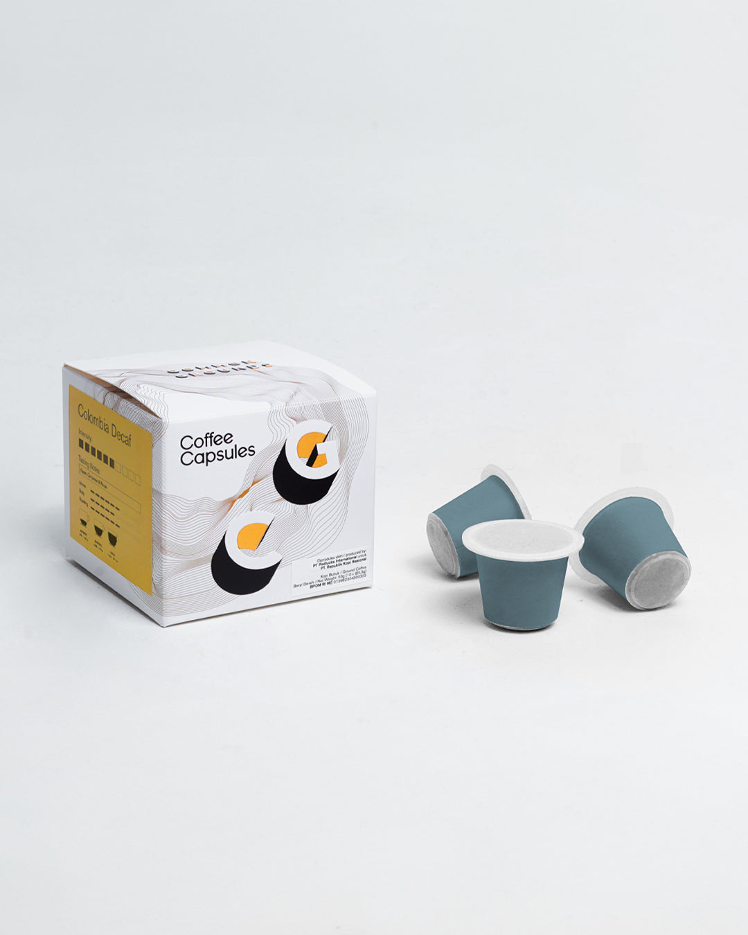 COMMON GROUNDS COFFEE CAPSULES: COLOMBIA DECAF