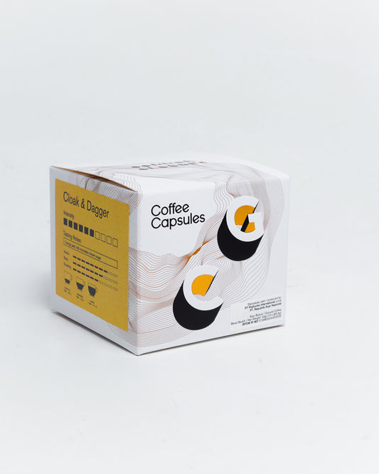 COMMON GROUNDS COFFEE CAPSULES: CLOAK & DAGGER