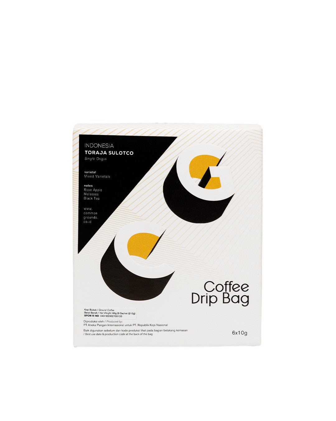 COMMON GROUNDS DRIP BAG: TORAJA SULOTCO