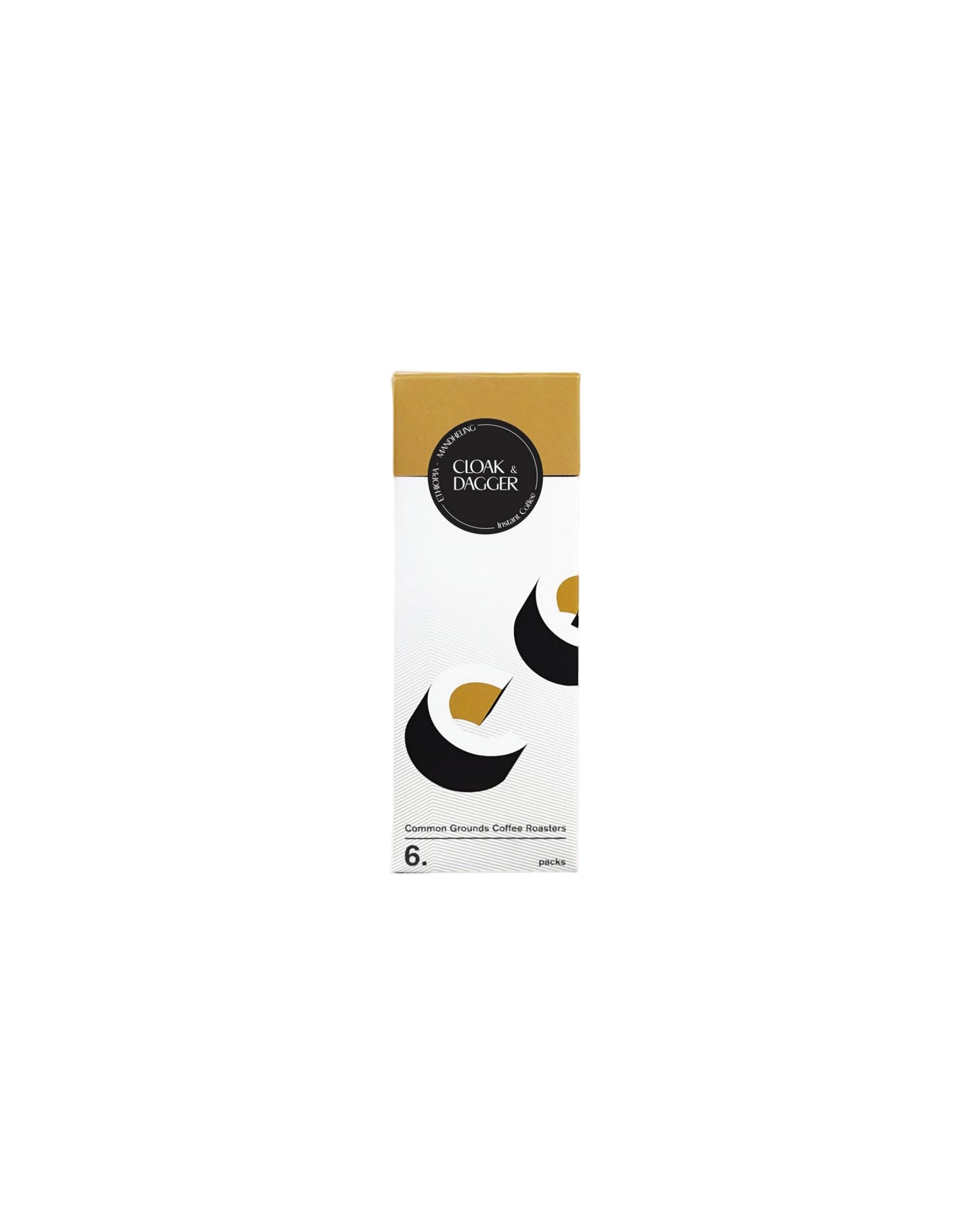 COMMON GROUNDS INSTANT COFFEE: CLOAK & DAGGER