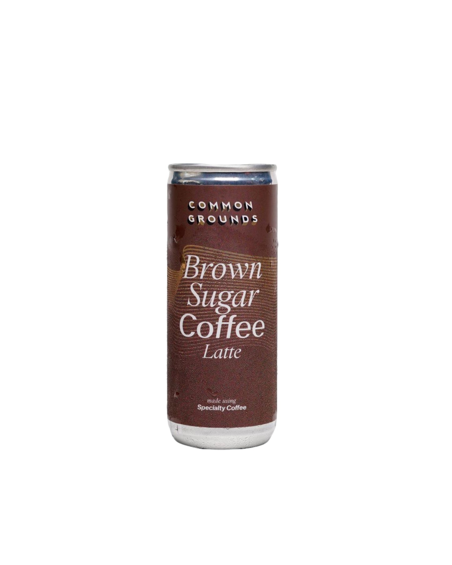 COMMON GROUNDS CANNED COFFEE: BROWN SUGAR LATTE