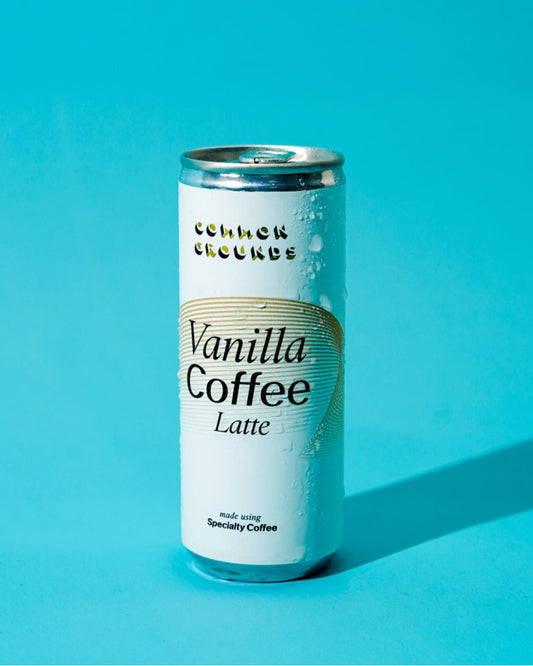 COMMON GROUNDS CANNED COFFEE: VANILLA LATTE