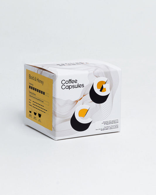 COMMON GROUDS COFFEE CAPSULES: BOLD & HONEY