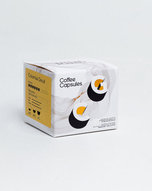 COMMON GROUNDS COFFEE CAPSULES: COLOMBIA DECAF