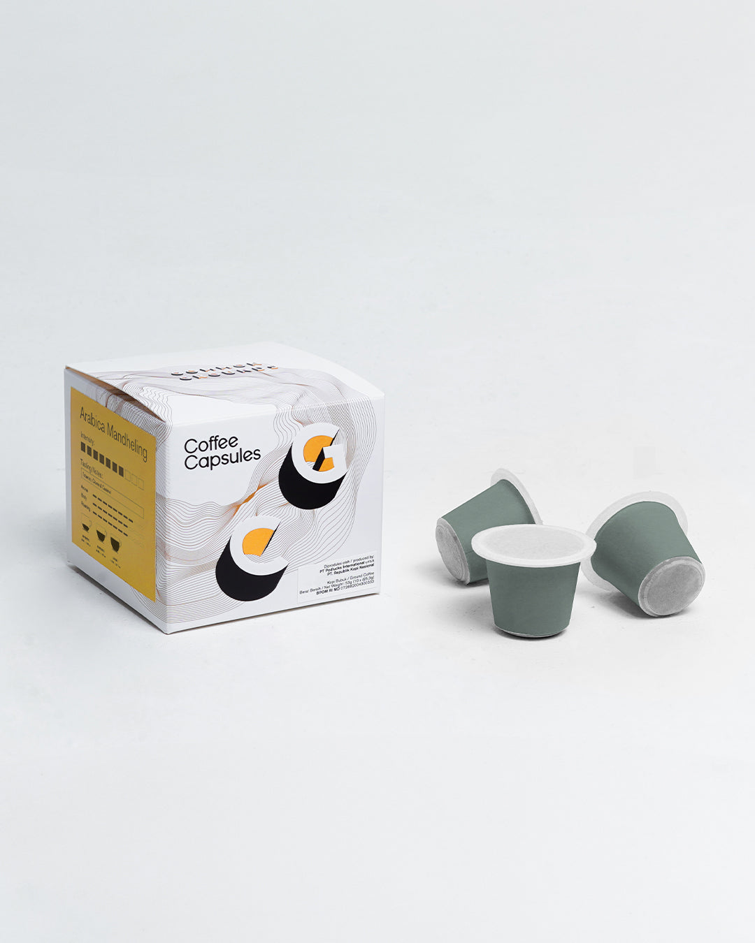 COMMON GROUNDS COFFEE CAPSULES: ARABICA MANDHELING